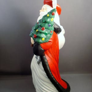 Custom Santa Santa Figurine Santa Claus Figurine Ceramic Santa Custom University Custom College Christmas Decor Alma Mater image 2