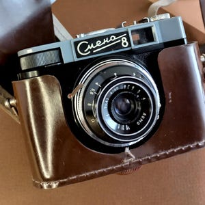 Smena 8 T-43 lens 4/40mm Film Camera 35mm Tested Rare old stock Vintage Cameras working photography gift Collectible USSR Retro rangefinder