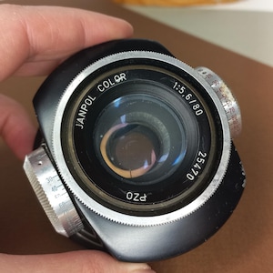 Vintage magnifying lens JANPOL COLOR Pzo KROKUS Mount M42 Tested photographer gift camera lens camera accessory camera gifts vintage tech
