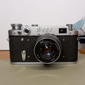 FED 2 Industar-61 Film Camera 35mm Tested camera gift working Used Vintage rangefinder Leica Copy ussr photography gift Collectible Retro