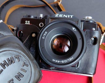 Zenit 11 Helios 44M M42, Geschenk für Fotoliebhaber, Vintage-Kamera, 1980er Jahre, getestet, Fotogeschenke, Sammlerstück im Retro-Stil