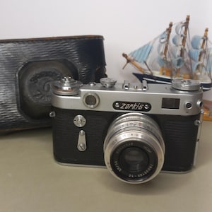 Vintage Zorki 6 35mm Film Camera: USSR Rangefinder, Industar 50 Lens, CLA&#39;d