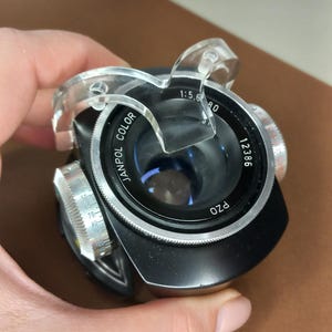 Vintage JANPOL Enlarger Lens: 80mm f/5.6 PZO M39 Mount, Tested