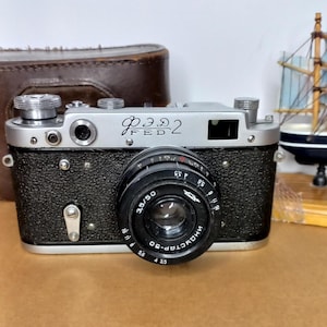 Film Camera 35mm FED 2 Industar 50 3,5/50mm Tested vintage tech collectible camera Retro Camera camera gift gift photographer camera gifts