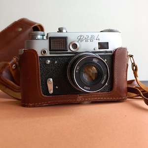 FED 4 Film Camera: Vintage USSR Rangefinder with Industar 61 Lens