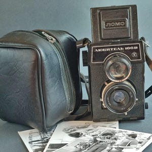 Cámara de película Lubitel 166B TLR: una cámara LOMO vintage de colección, probada