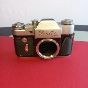 Zenit 3M SLR Camera (Non-Working): Vintage USSR Parts/Repair