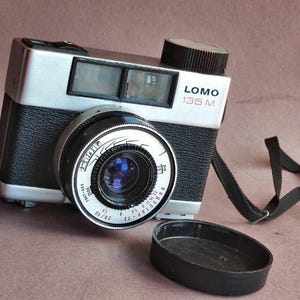 Film Camera 35mm LOMO 135M lens Industar 73 2.8/40 Tested working Used Rare Vintage photography gift Collectible Retro Antique cameras ussr