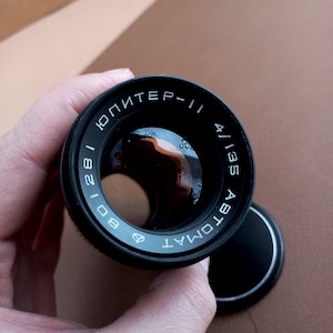 Jupiter 11 lens as a gift for a photographe