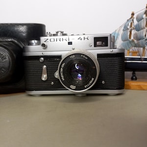 Zorki 4K Industar 26m Film Camera 35mm Leica Copy M39 Tested vintage tech collectible camera Retro Camera Antique camera camera gift