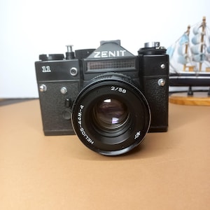 SLR film camera 35mm ZENIT 11 Helios 44M-4 M42 Tested Retro Camera collectible camera camera gift camera with lens film photography 35mm
