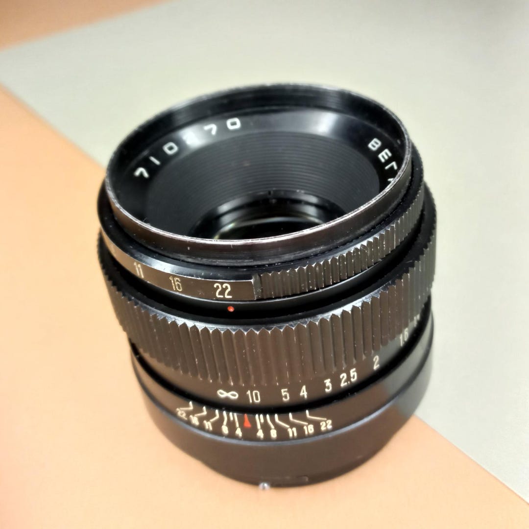 Vintage Lens Vega 12 F2.8/90 Bayonet Pentacon Six for Hasselblad Kiev ...