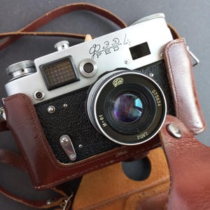 Fed 4 Industar 61 Film Camera 35mm Tested M39 vintage tech collectible camera Retro Camera camera gift camera rangefinder Antique camera
