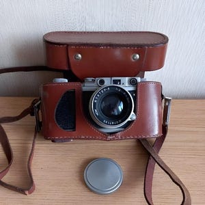 Film Camera 35mm Zorki Jupiter 8 Tested working Used Rare Vintage rangefinder Leica Copy photography gift Collectible Retro Antique camera