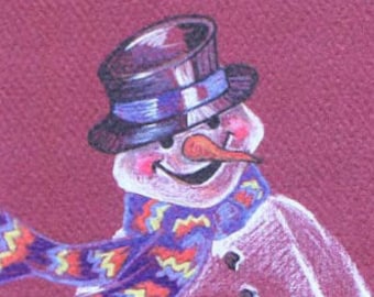 Sneeuwpop ansichtkaarten