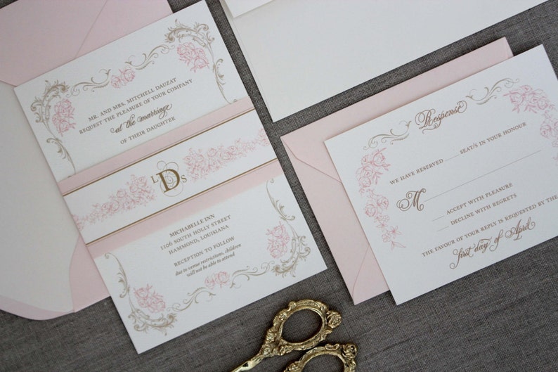 Versailles Wedding Suite Quantity of 100 image 2