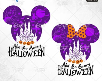 Mouse Halloween Party SVG PNG: Retro Spooky Season (Digital Download)