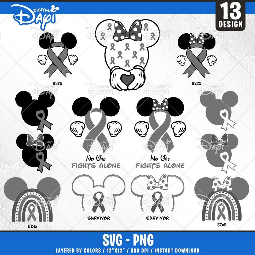 Bundle EDS Awareness Svg Png, Ehlers Danlos Syndrome, Chronic Illness ...