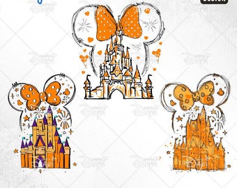 Familienausflug Halloween Schloss SVG PNG Bundle (Digitaler Download)
