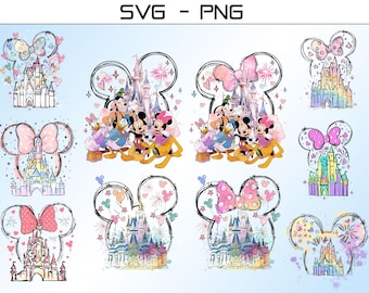 Family Trip Bundle SVG PNG, 2024 Family Vacation Png, Family Trip Svg Designs, Vacay Mode Png, Magical Kingdom Svg, Trip PNG 2024