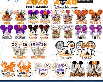 Halloween-Zauberschloss-Maus-SVG-Bundle, Halloween-Maus und Freunde-Bundle, Süßes oder Saures-SVG, Gruselstimmung-SVG, Halloween-Familienausflug-SVG