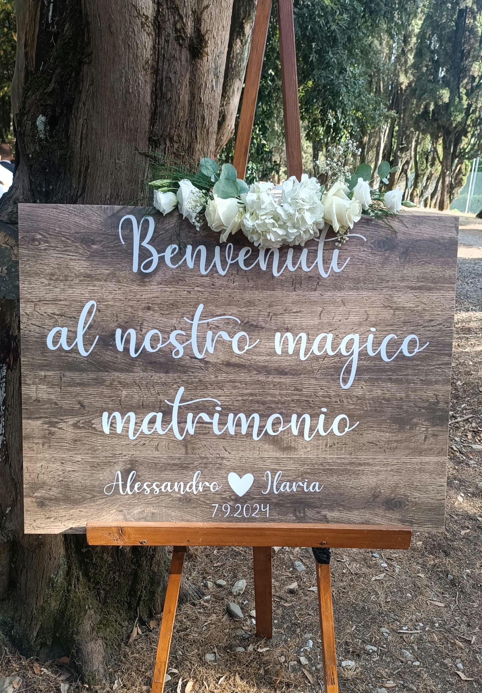 Targa Con Nome Della Casa, Targa Per Esterni, Insegna In Metallo