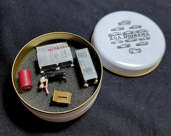 1:64 Scale garage figure set