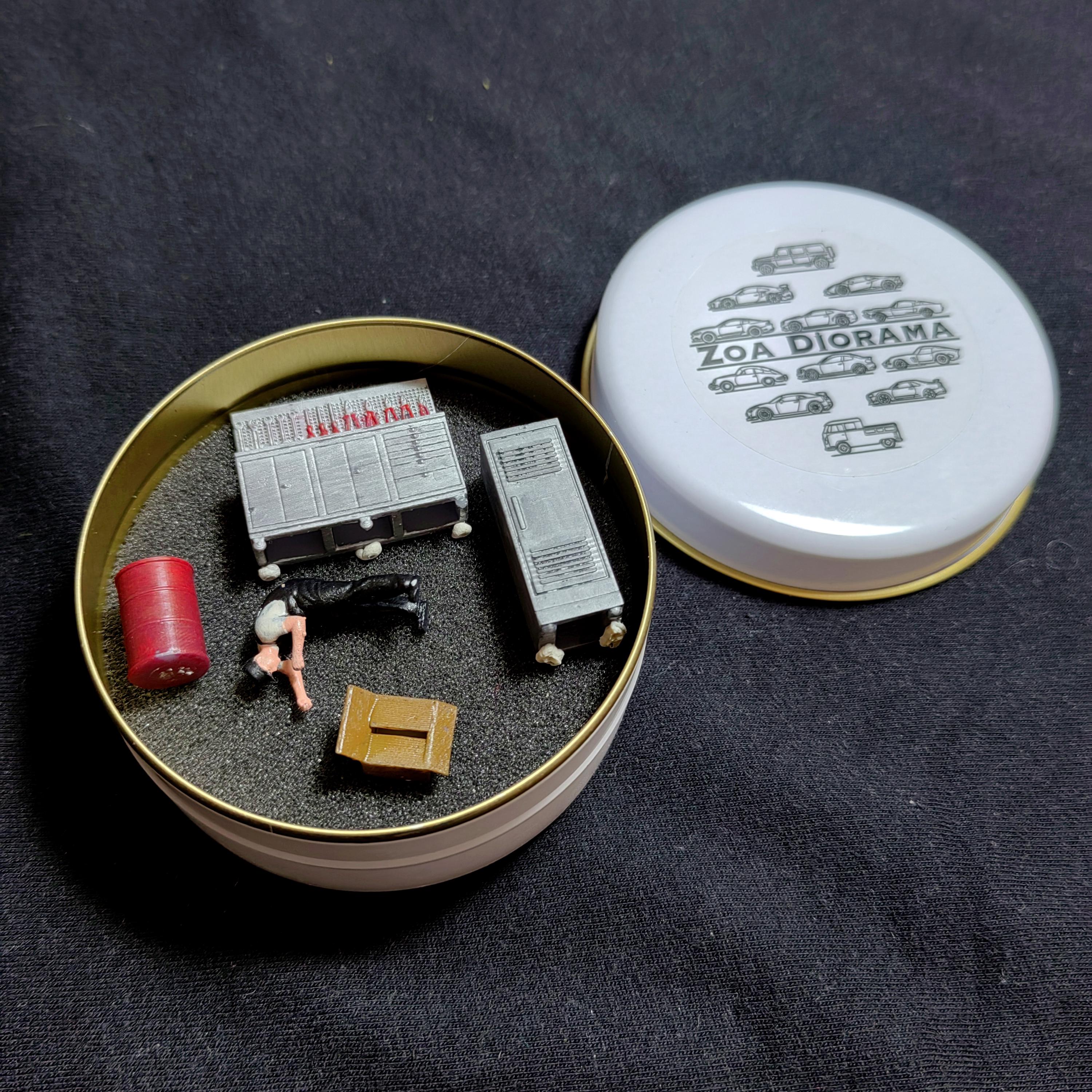 ☆ 1/64 Garage Item M The Unit 1/64th Scale Garage – SK75 Works