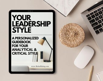 Leadership Style Workbook | Introverted Empathetic Leader (Digital Download)