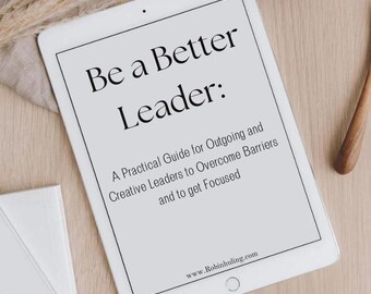 Leadership Style Workbook | Communication & Conflict Resolution (PDF Download)