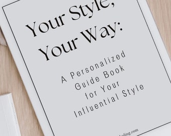 Mini E-Book| DISC Behavioral style workbook|| Personalized for the INFLUENTIAL/ OUTGOING Behavioral Style| digital download