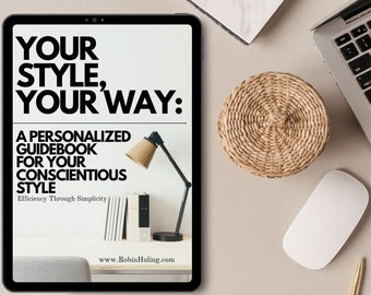 Mini E-Book| DISC Behavioral style workbook|| Personalized for the Conscientious/ Compliant Behavioral Style| digital download