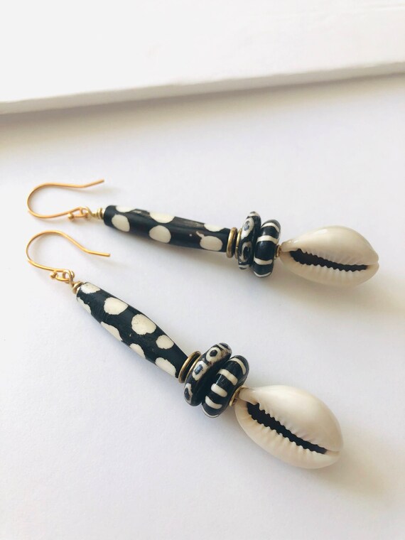 Etsy shop shell earrings