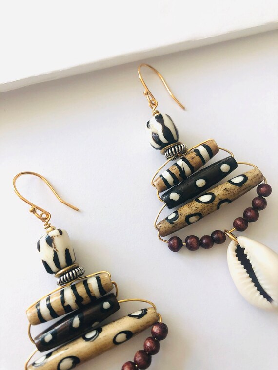 Etsy tribal earrings clearance