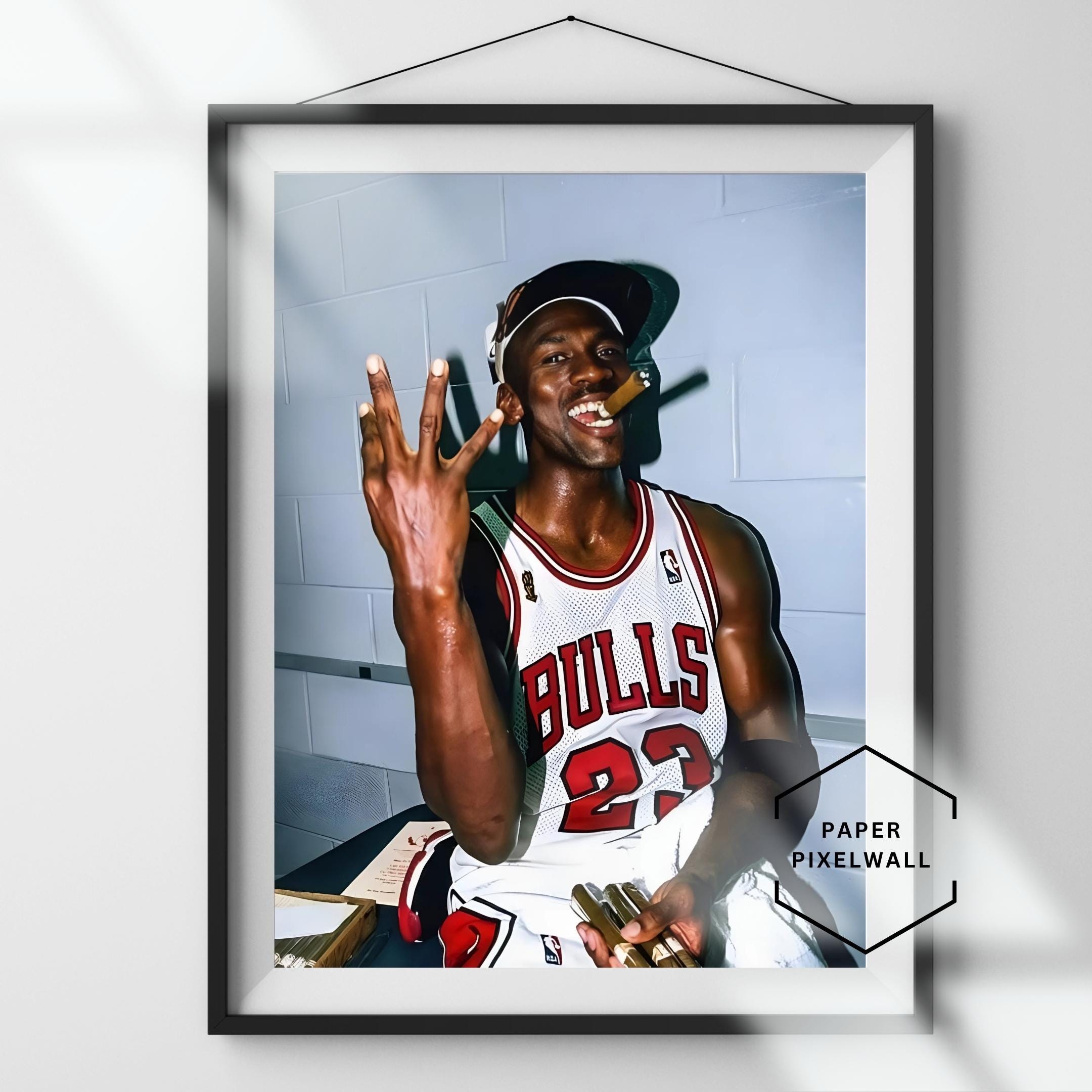 michael jordan with jordan 4