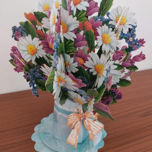 3D Flower Bouquet Card - All occasions