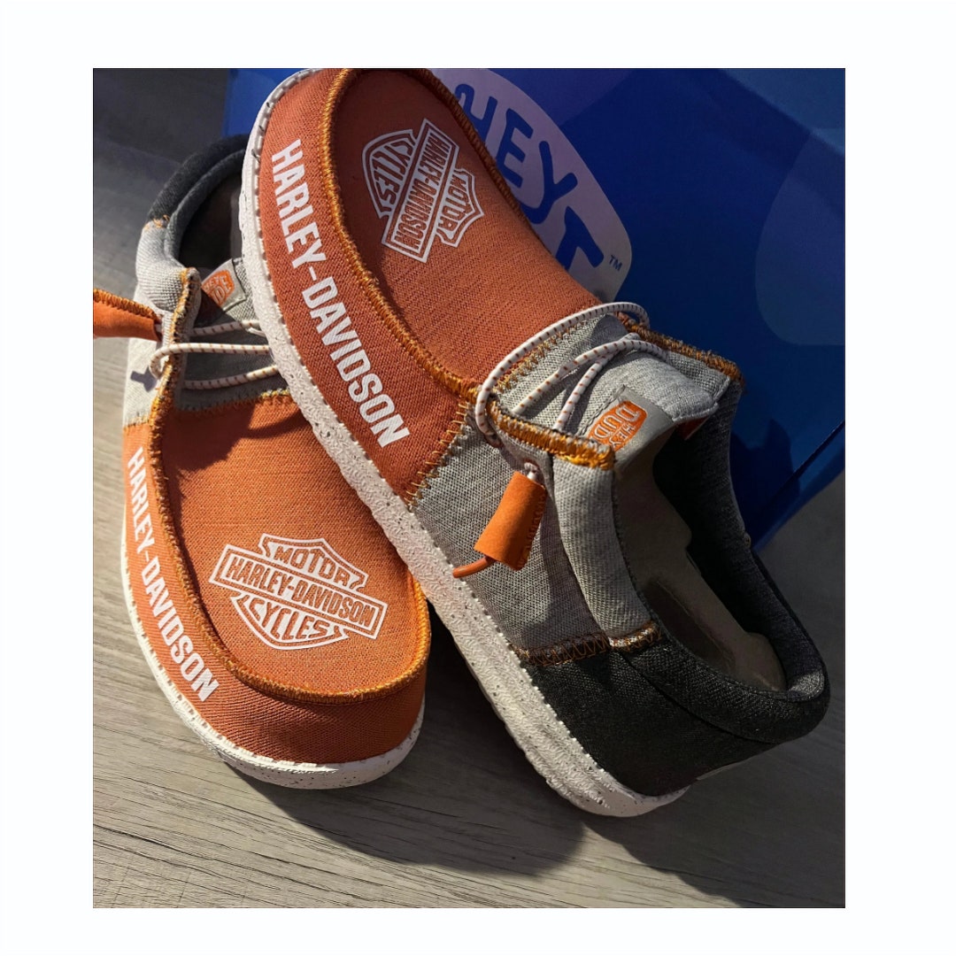 Personalized HARLEY DAVIDSON Hey Dudes Etsy