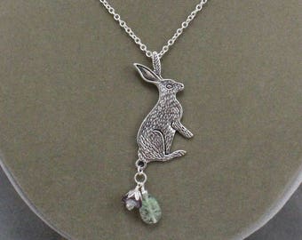 Spring Bunny Necklace