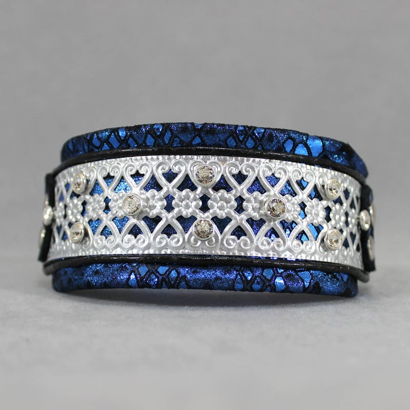 Carnelian Beaded Collar - Crystal Gemstone Dog Collar