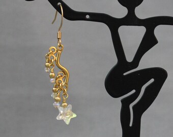 Pendientes de estrellas fugaces