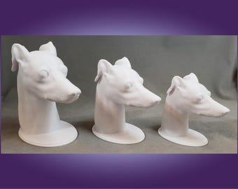 Busto de galgo italiano (impreso en 3D)