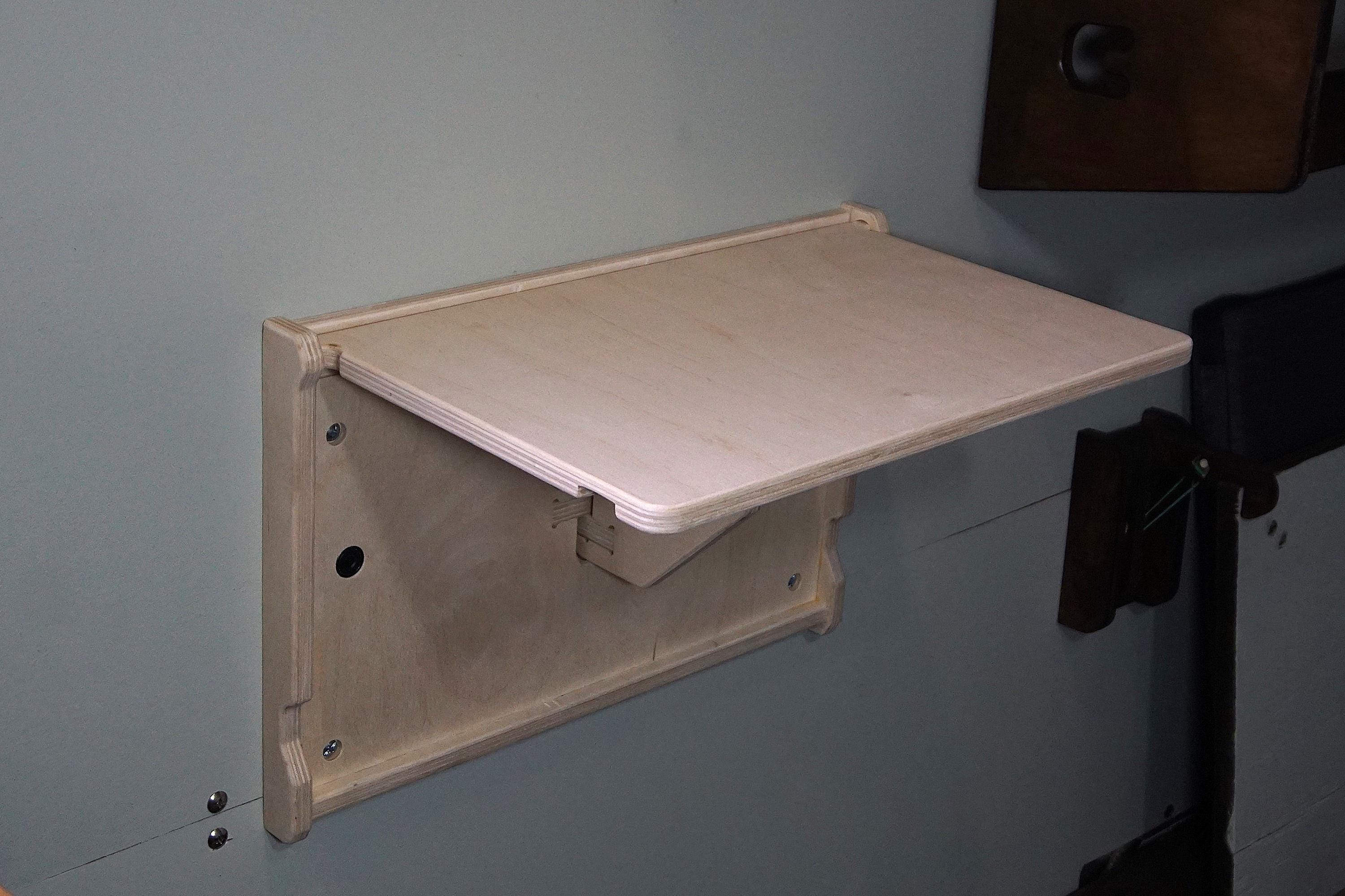 Wall Mounted Fold Down Cot For Trailer RecPro Adjustable Wall