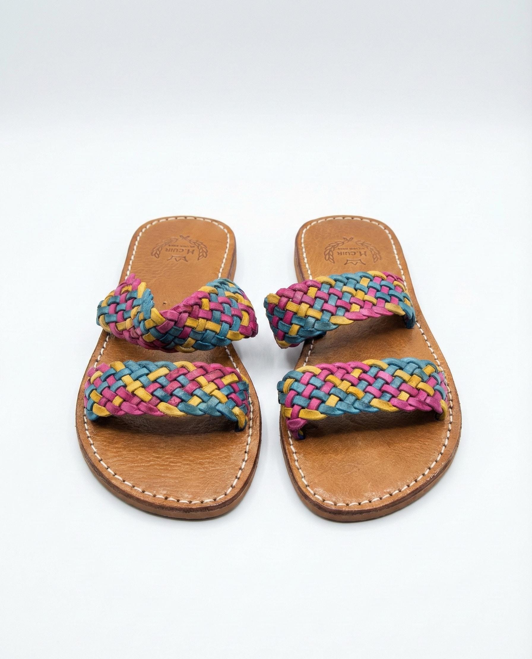 Sandales Bohème été à Crochet Pour Femme - Multicolore Taille 39 - Sans Emballage