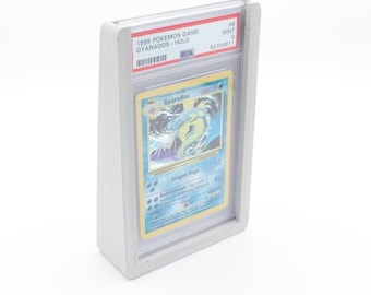 ミニマリストコンクリートトレーディングカードスラブディスプレイスタンド（PSA、CCICなど）