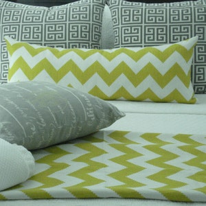 KRAVET - Cuscino --Entrambi i lati--Limitless Linden Geometric-- Federa decorativa--Tessuto di design--