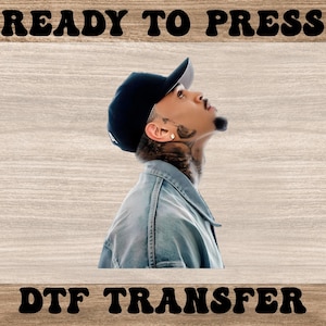 Chris Brown DTF, Chris Brown Ready to Press Heat Transfers, Breezy Bowl XX Tour Dtf, Chris Brown Fan Gift, Chris Brown Shirt Designs