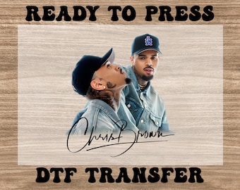 Chris Brown Dtf, Ready to Press Heat Transfers, Breezy Bowl Tour Dtf, Christ Brown Shirt Designs, CB Fan Gift, Chris Brown Signature Design
