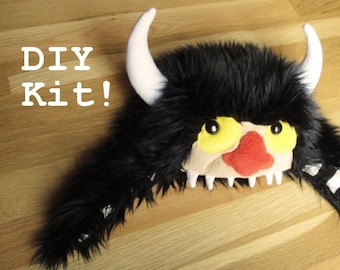 DIY SEWING KIT - Moishe Hungry Hat (Where the Wild Things Are Inspired)