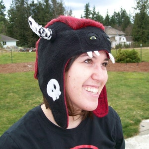 Monster Hat - "Measle" - READY TO SHIP