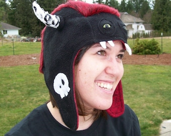 Monster Hat - "Measle" - READY TO SHIP